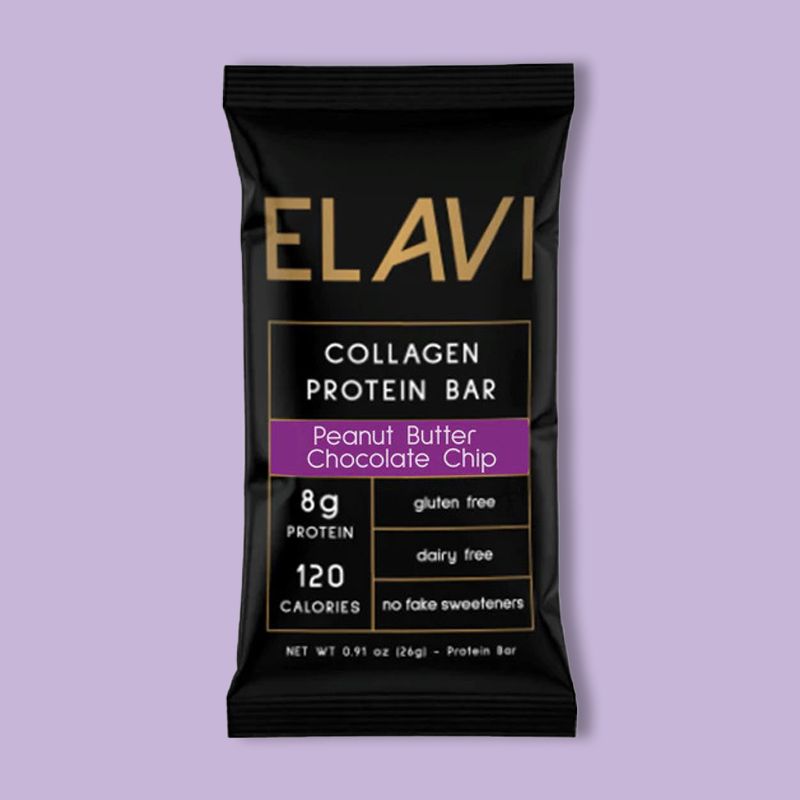 Peanut Butter Chocolate Chip Collagen Protein Bar 0.91 oz image