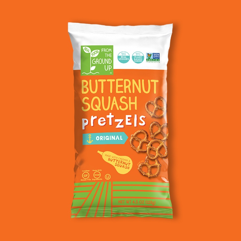 Butternut Squash Grain Free Pretzel Twist 1 oz  image