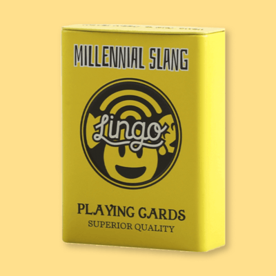 Wayfarer Tin Millennial Slang Playing Cards