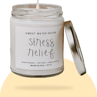 Stress Relief Soy Candle