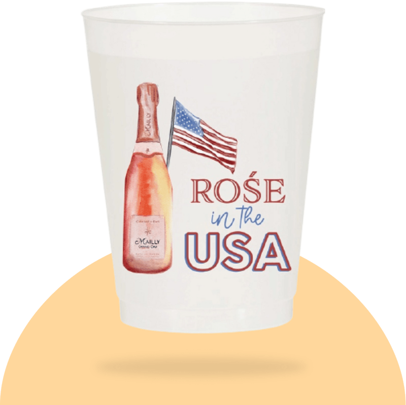 Rose in the USA - Reusable Cup image