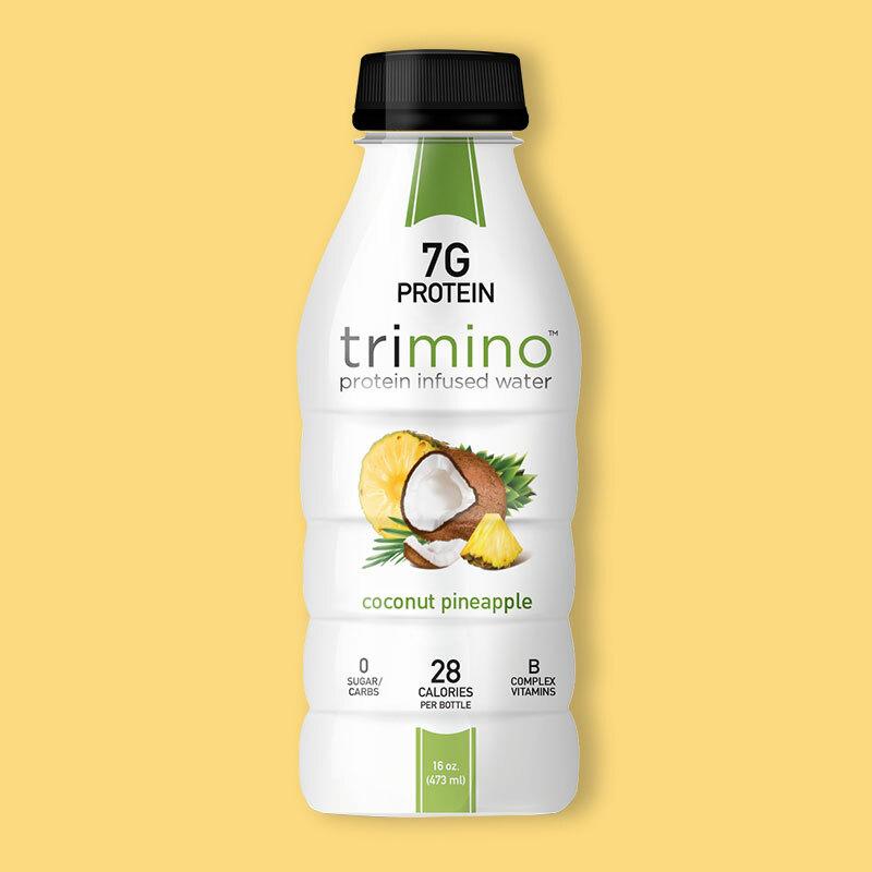 Coconut Pineapple Protein Infused Water 16 fl oz image