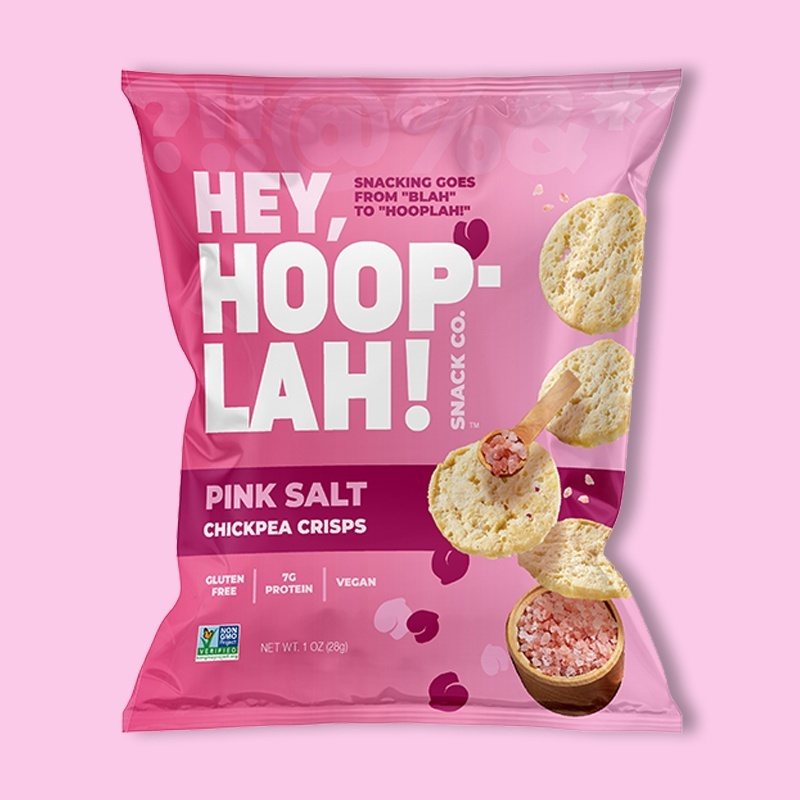 Pink Salt Chickpea Crisps 1 oz image