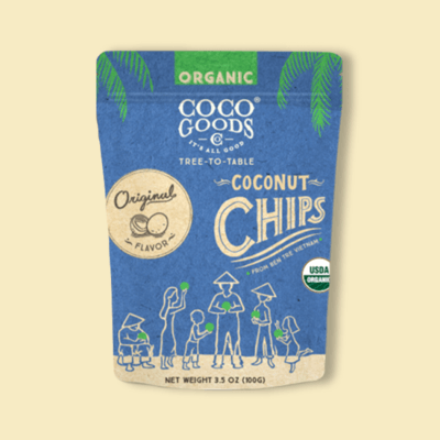 Original Organic Toasted Coconut Chips 3.5 oz