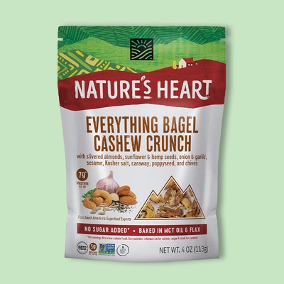 Everything Bagel Cashew Crunch 4 oz