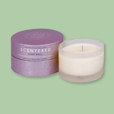 Sleep Well Relaxing Treatment Aromatherapy Candle 3 oz 