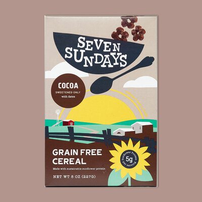 Real Cocoa Grain Free Sunflower Cereal 8 oz