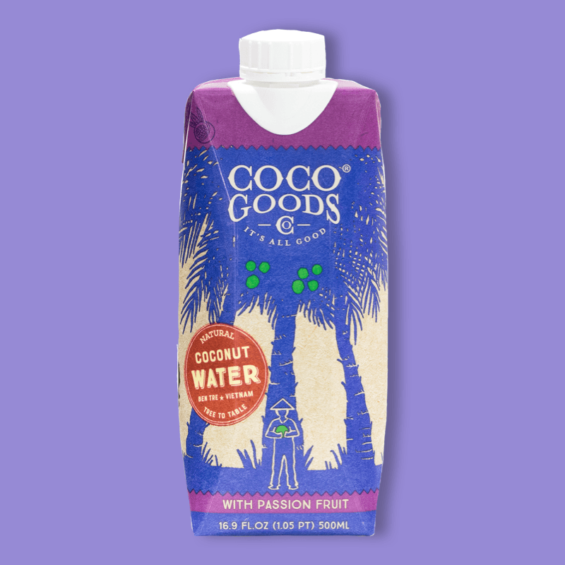 Passionfruit All-Natural Coconut Water 16.9 oz image