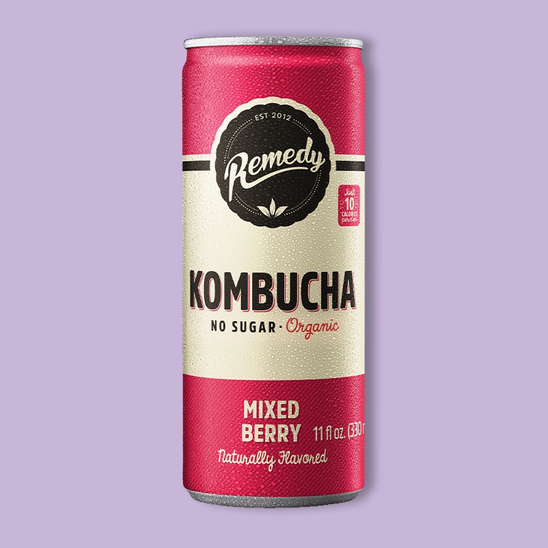 Mixed Berry Kombucha 11.2 fl oz | Snackmagic | Build your own 100