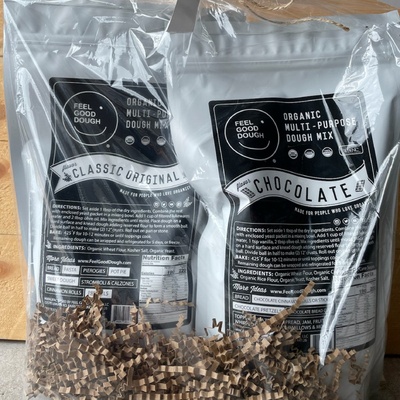 Chocolate and Classic Organic Multi-Purpose Dough Mix Set image