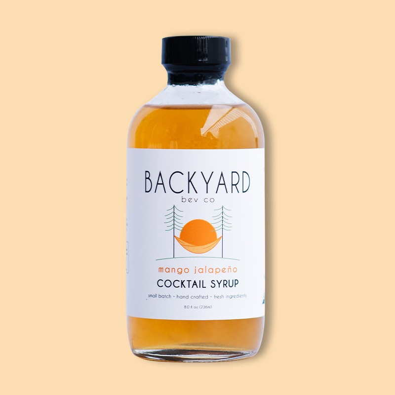 Mango Jalapeño Simple Syrup 8 fl oz image