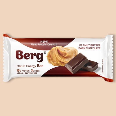 Peanut Butter Dark Chocolate Oat & Energy Bars 2.5 oz image