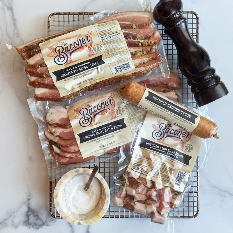 Uncured & Sugar-Free Bacon Box 4 pack image