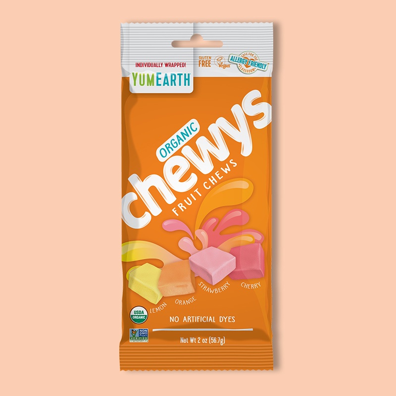 Organic Chewys Fruit Chews 2.0 oz image