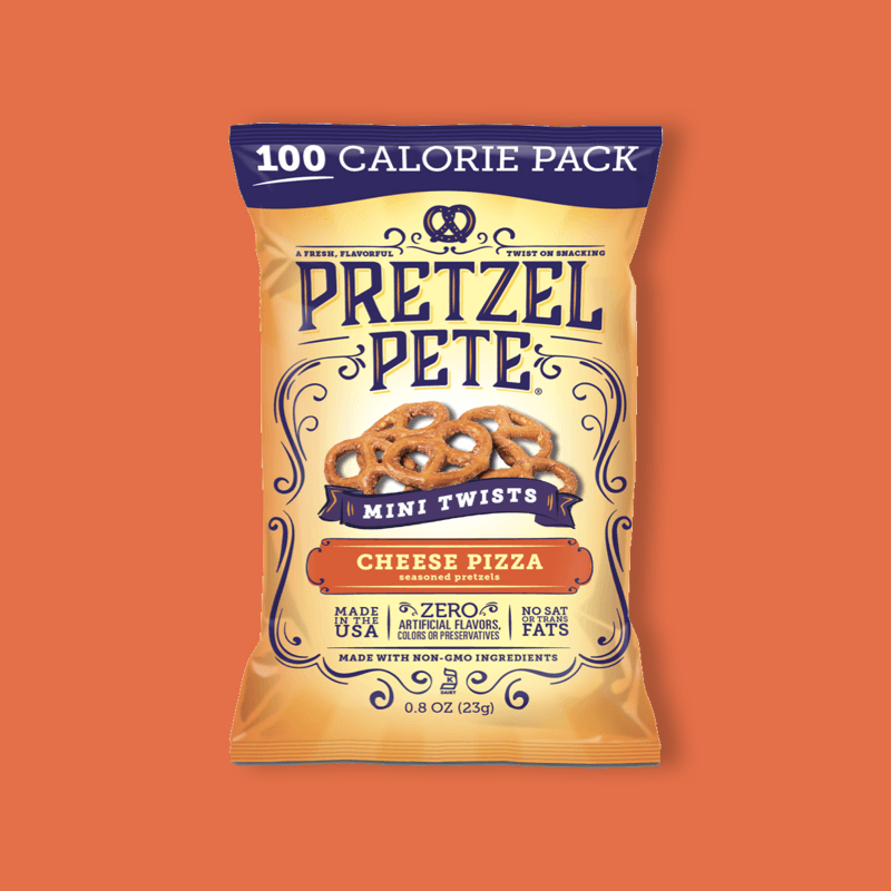 Mini Twists Cheese Pizza Pretzels .8oz  image