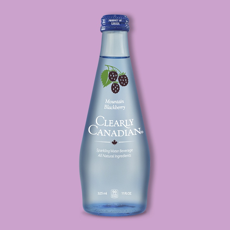 Mountain Blackberry Sparkling Water 11 fl oz image