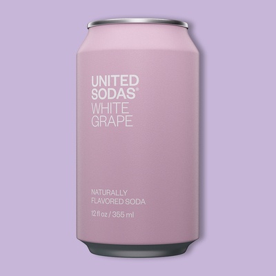 White Grape Soda 12 fl oz