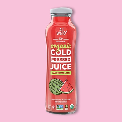 Organic Cold-Pressed Watermelon Juice 11 fl oz image