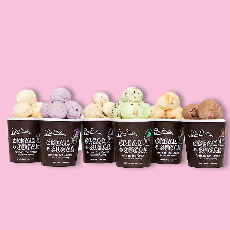 Artisan Ice Cream - 6 Mixed Pints image