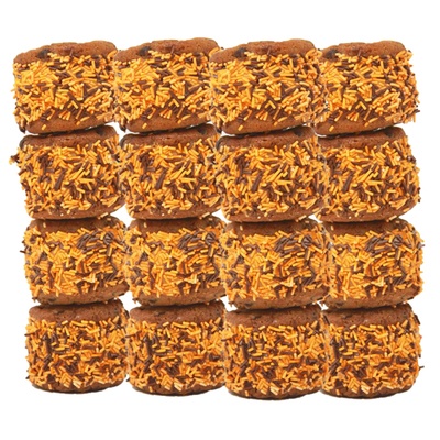 Pumpkin Mini Ice Cream Sandwiches (16) image