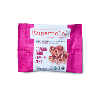 Dragon Fruit Lemon Zest Superfood Clusters 1.5oz (12 Pack)