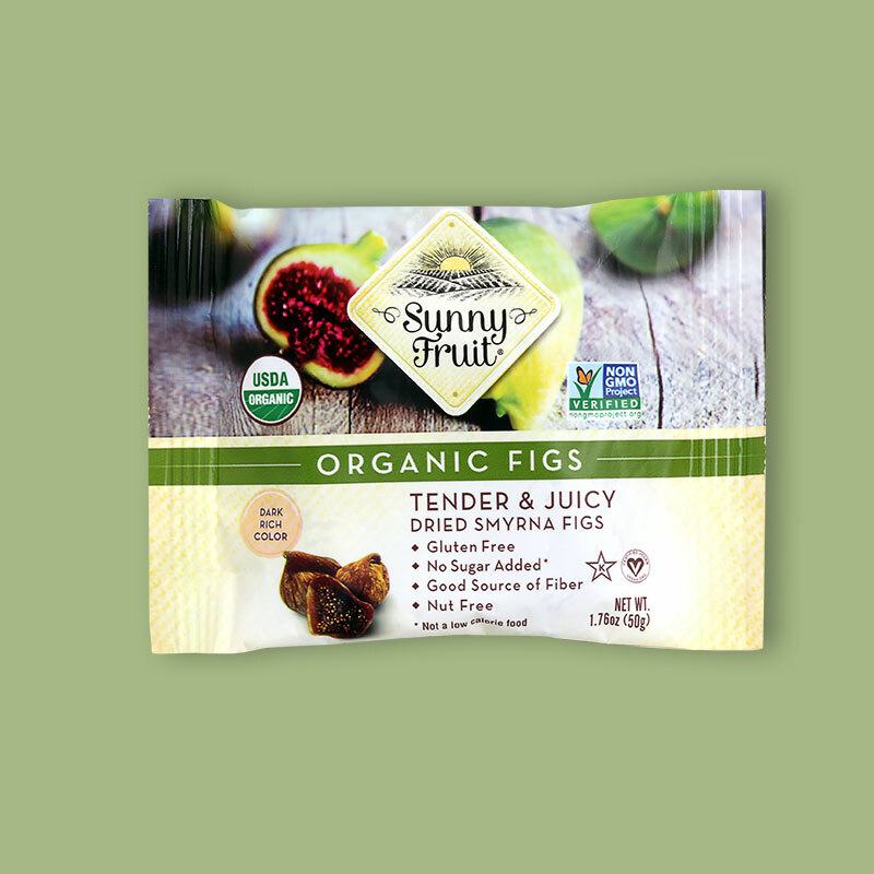 Organic Dried Figs 1.76 oz image