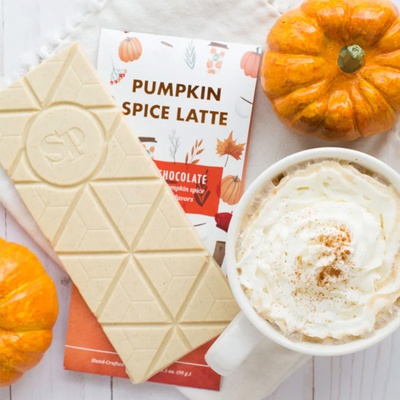 Pumpkin Spice Latte Chocolate Bars (4) 3.5oz. each