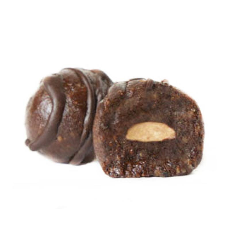 Almond Glow Dark Chocolate Vegan Truffles (9) image