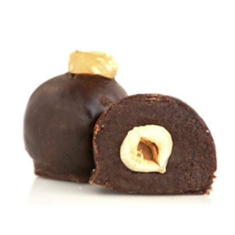 Hazelnut Bliss Vegan Chocolate Truffles (9) image