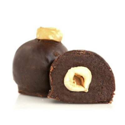 Hazelnut Bliss Vegan Chocolate Truffles (9) image
