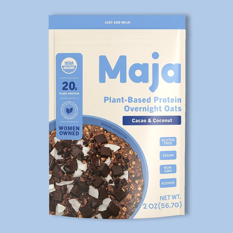Cacao & Coconut Overnight Oats 2.4 oz image