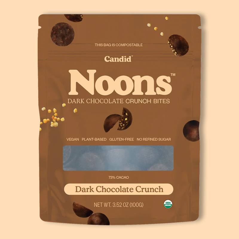 Noons - Dark Chocolate Crunch Bites 3.52 oz (Pack of 12) image