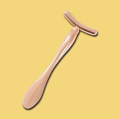 Y-Shape Metal Face Massager image