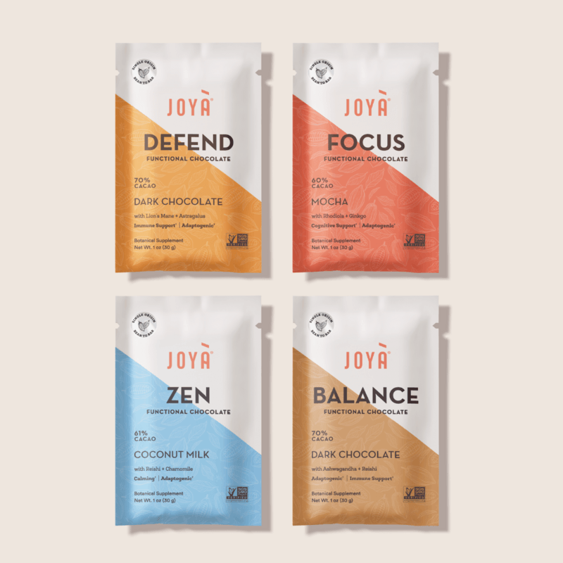 Functional Chocolate Sampler 1oz (4 Pack) image