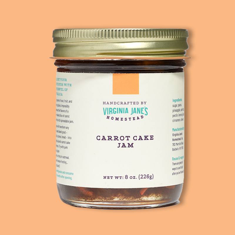 Carrot Cake Jam 8 oz image