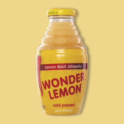 Lemon Basil Jalapeno Cold-Pressed Juice 8.45 fl oz image