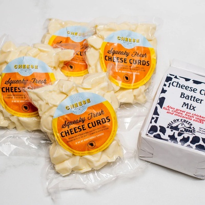 Wisconsin Cheese Curds and Batter Mix Combo Pack image
