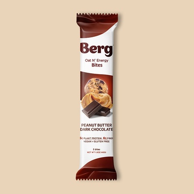 Peanut Butter Dark Chocolate Berg Bites 1.5 oz image