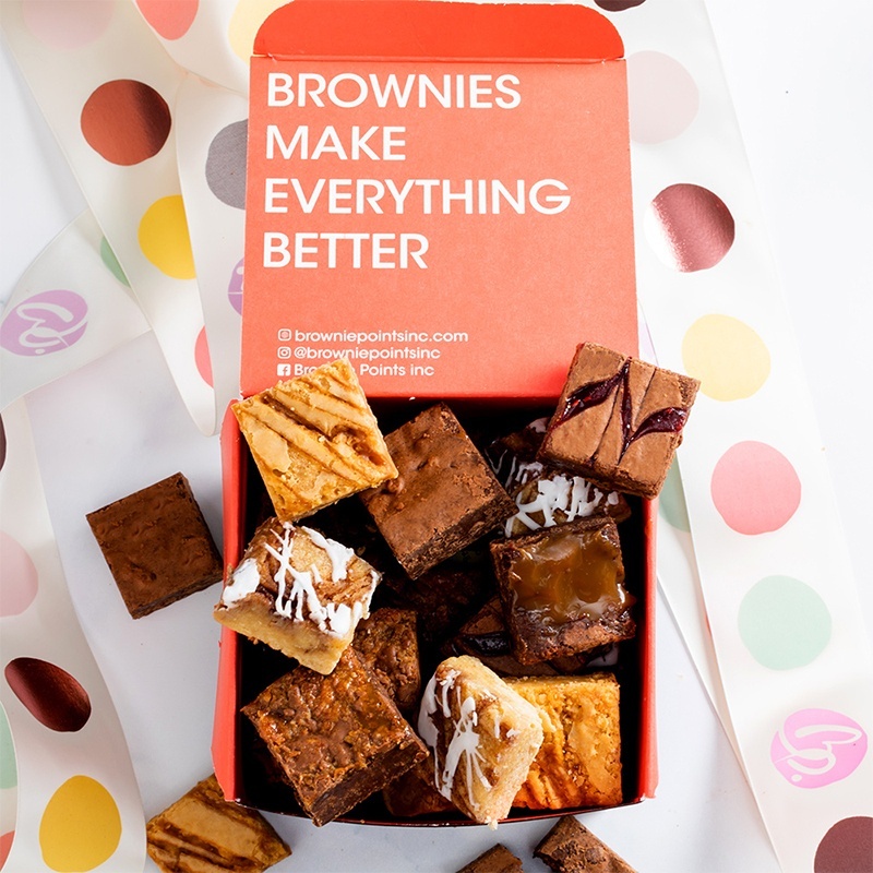 Gluten Free Brownies Gift Box (12) image