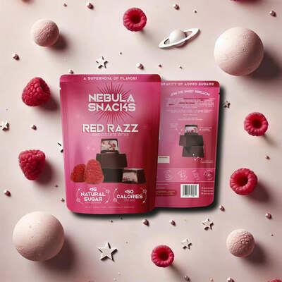 Red Razz Chocolate Bites 2.5 oz
