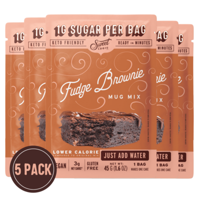 Fudge Brownie Mug Cake 1.6 oz (5 Pack)