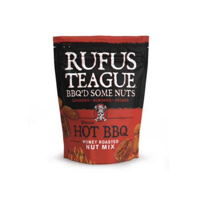 Hot BBQ Nut Mix 12 Pack (9oz Pouches)