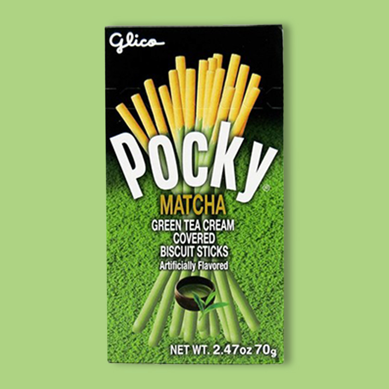 Matcha Green Tea Long Biscuit Sticks 2.47 oz image