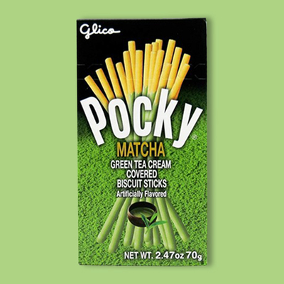 Matcha Green Tea Long Biscuit Sticks 2.47 oz image