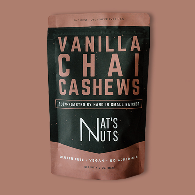 Vanilla Chai Cashews 4 oz image