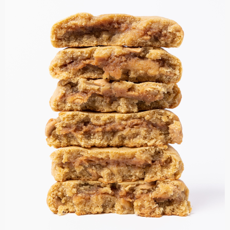 Stuffed Cookies - Peanut Butter & Jelly (6) image