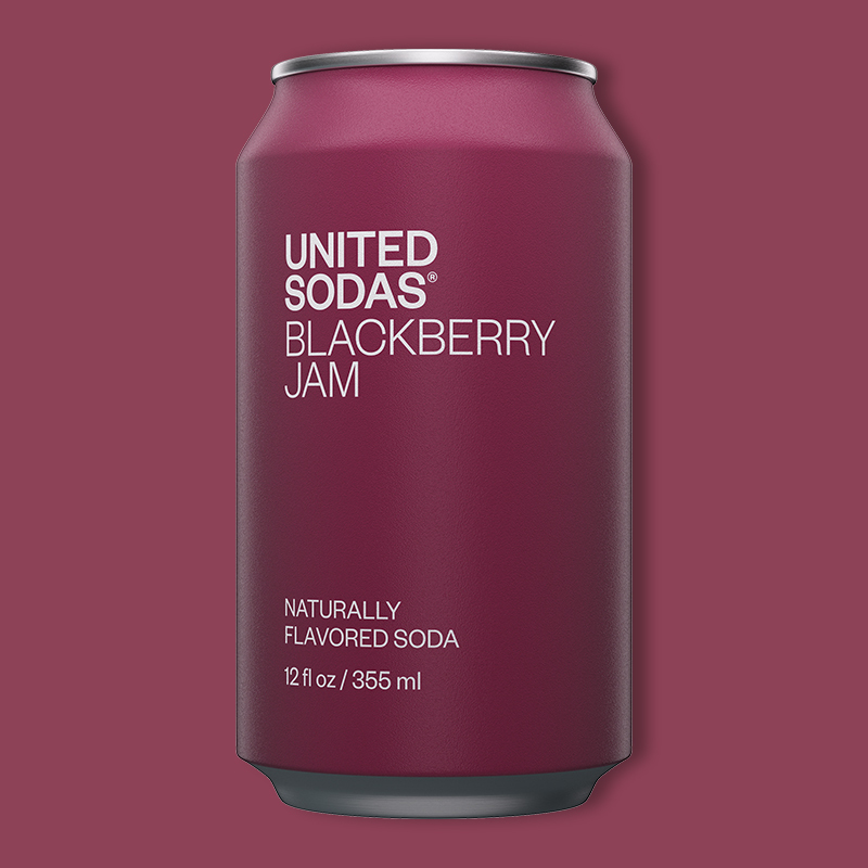 Blackberry Jam Soda 12 fl oz image