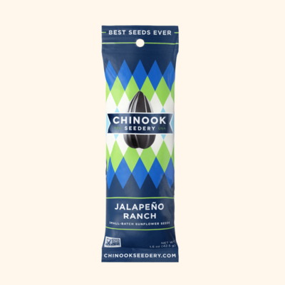 Jalapeño Ranch Sunflower Seeds 1.5 oz Case of 36 Single Serve