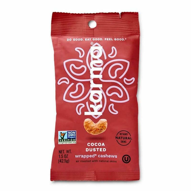 Cocoa Dusted Wrapped Cashews 1.5oz (12 Pack)  image
