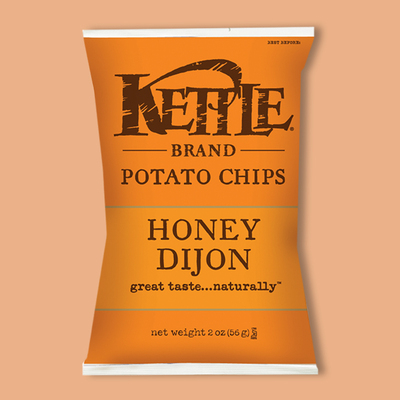Kettle Brand Honey Dijon Potato Chips 2 oz image